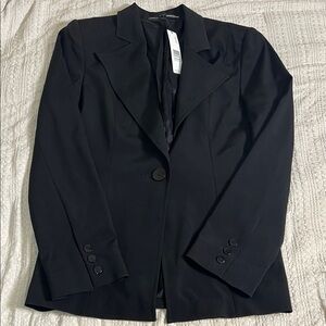 Linda Allard Ellen Tracy casual Black Women's Blazer size 8